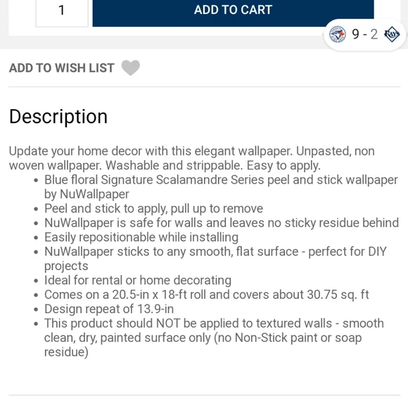 BNIP Scalamandre NU Wallpaper - Picture 5 of 9